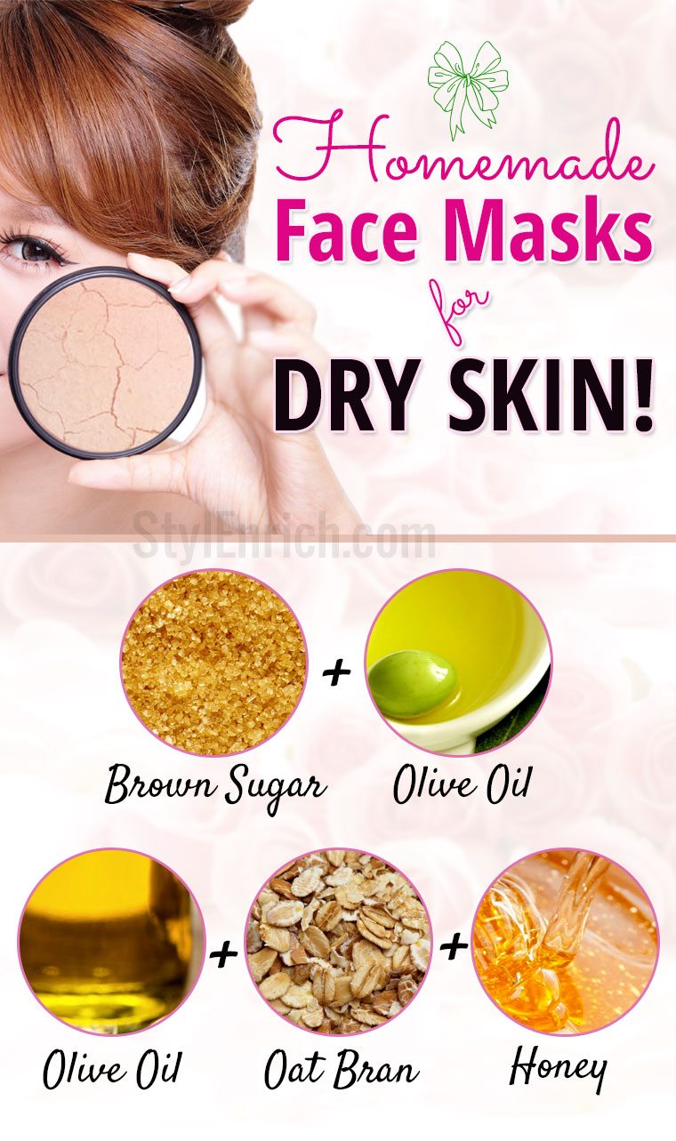 Homemade Masks for Dry Skin Dry Skin Care Tips