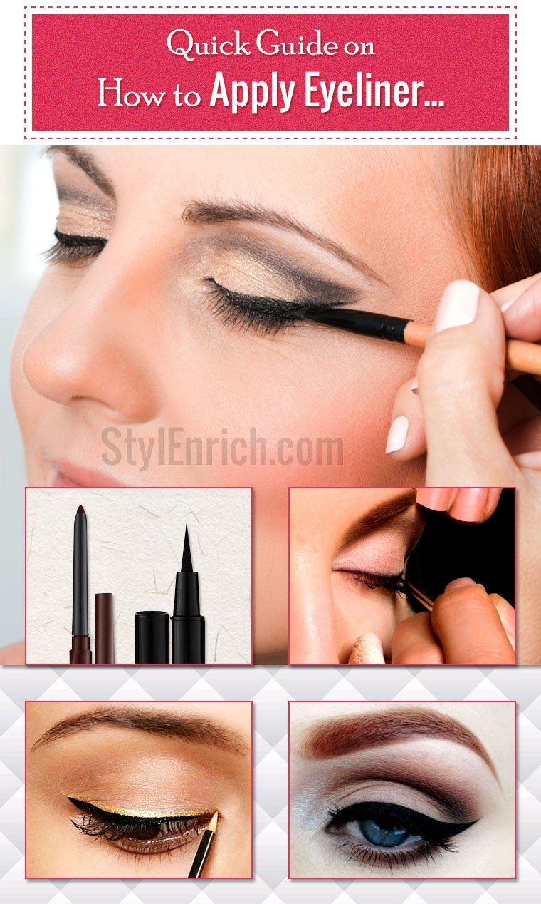 Eyeliner Tutorial :Quick Guide to Everything About Eyeliners