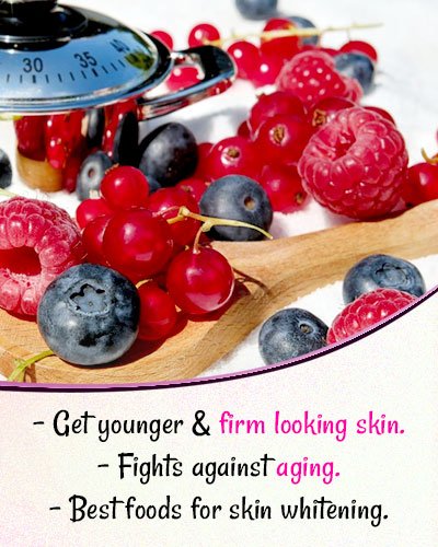 Berries for Skin Whitening