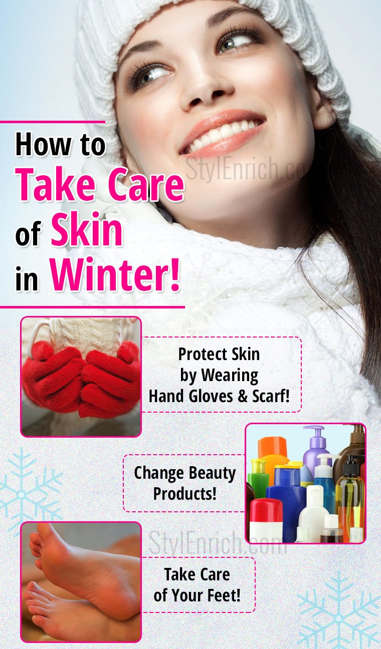 How to take care of skin in winter