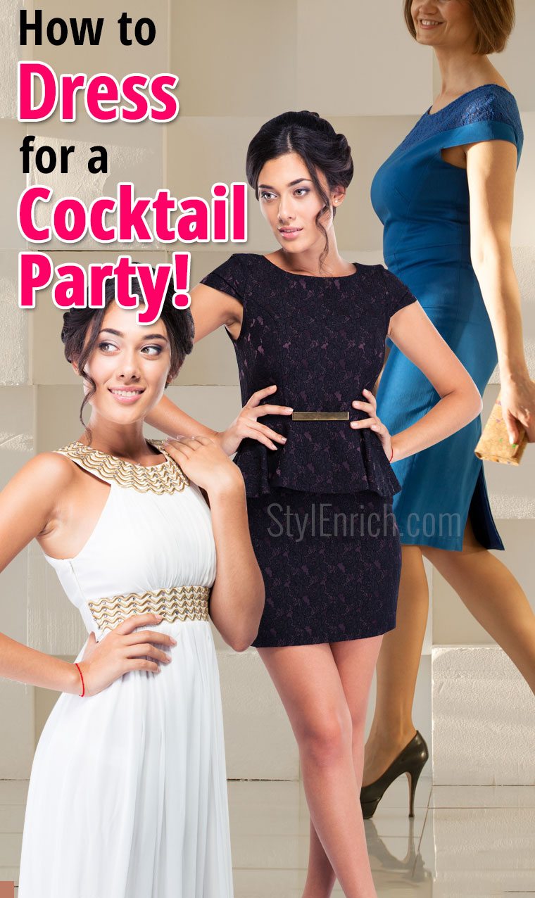 How to dress for a cocktail party