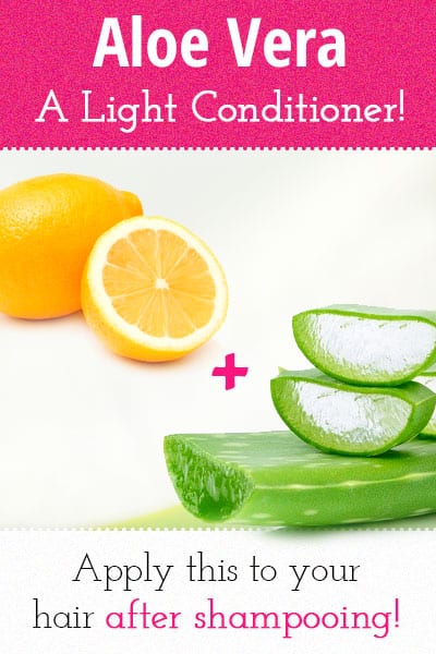 How to Make Homemade Aloe Vera Light Conditioner?