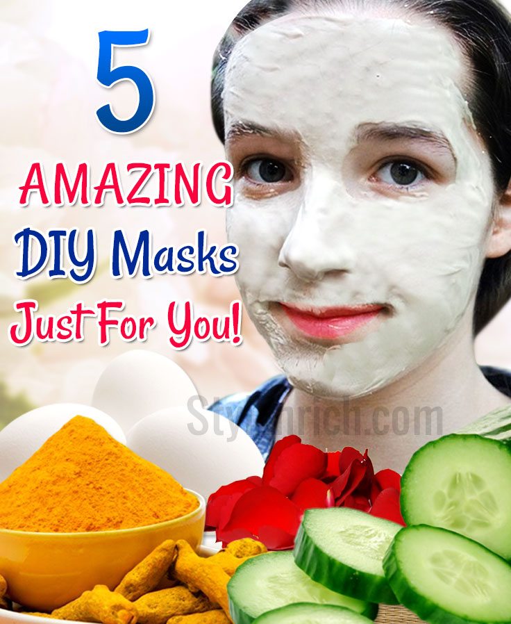 Homemade face masks