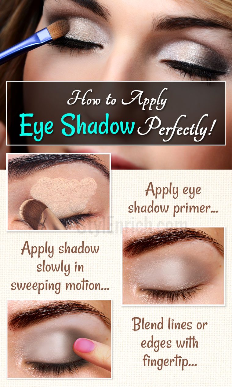 How To Apply Eye Shadow Perfectly For Flawless Beauty And Eye Makeup 