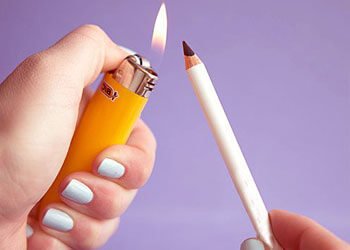 Heat Up Your Eyeliner Pencil