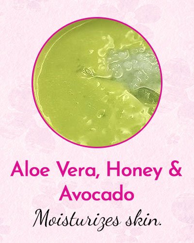 Aloe Vera, Honey and Avocado Face Mask