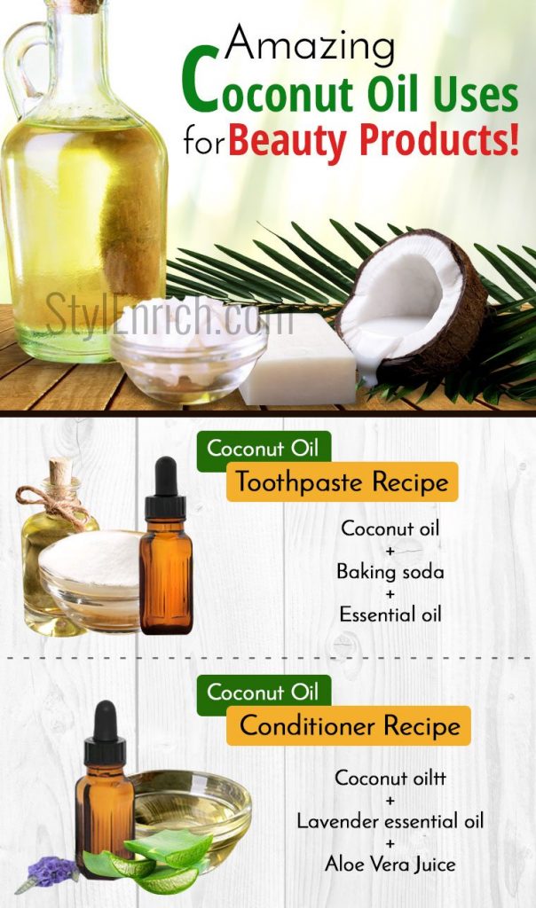 Coconut Oil Uses DIY Recipes of Beauty Products