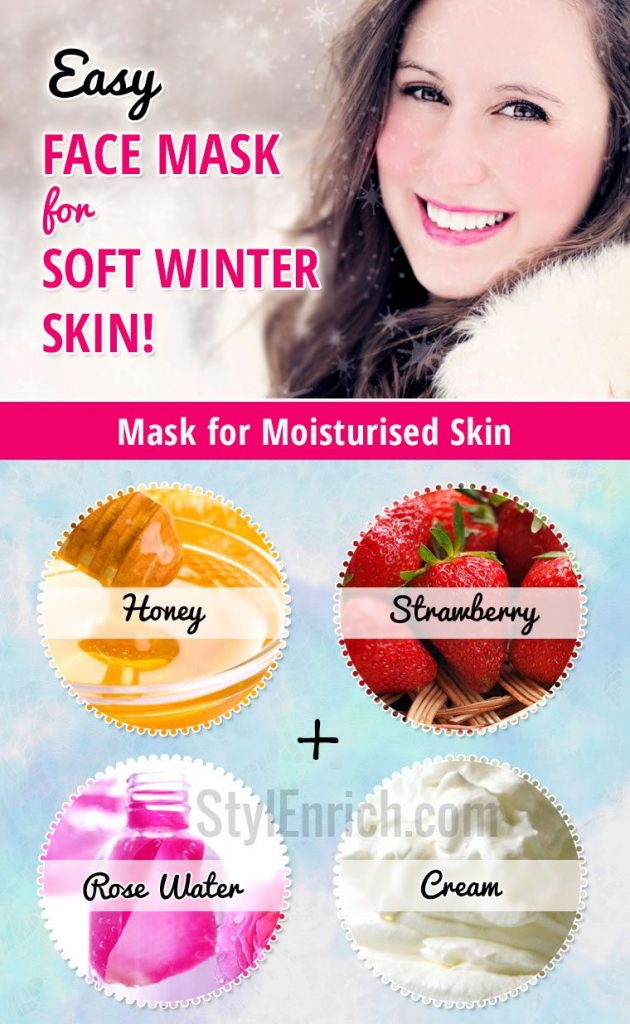Winter Skin Care 5 Easy Homemade Face Masks for Dry Skin in Winter!