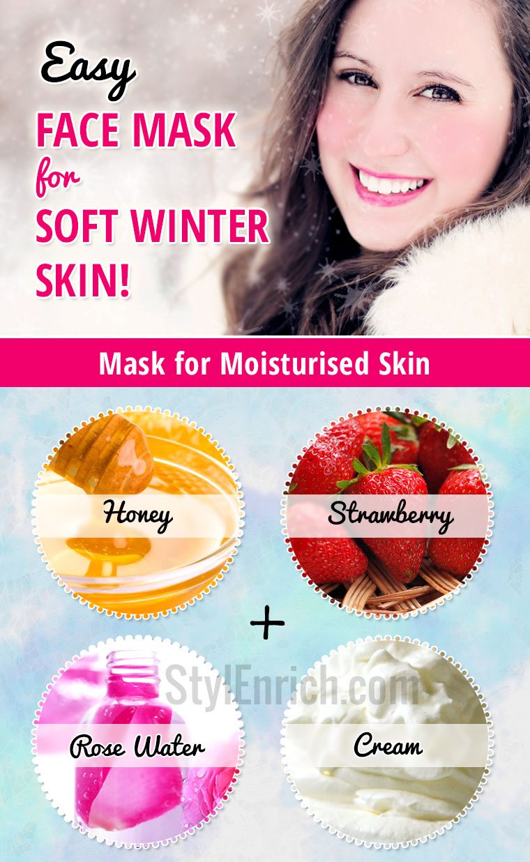 Easy homemade face masks for winter