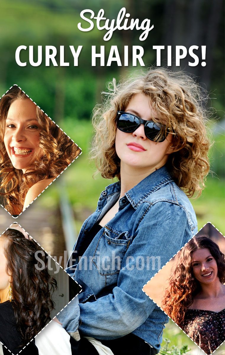 Styling Curly Hair Tips 