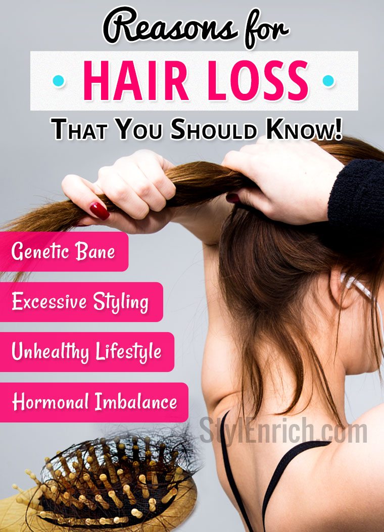 Basic reasons for hair loss