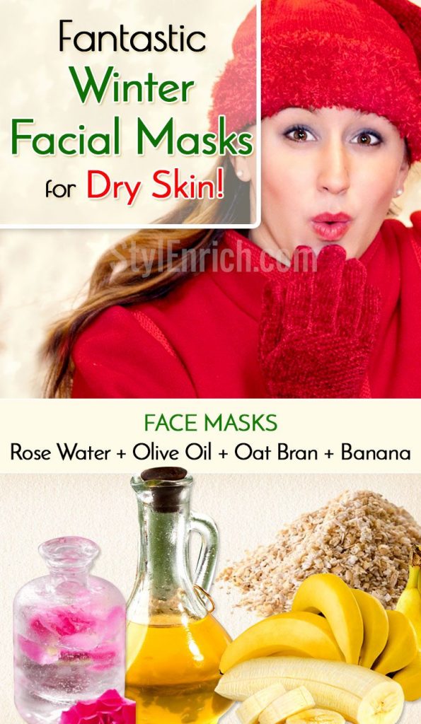 Dry Skin Remedies : Homemade Face Mask For Dry Skin In Winter