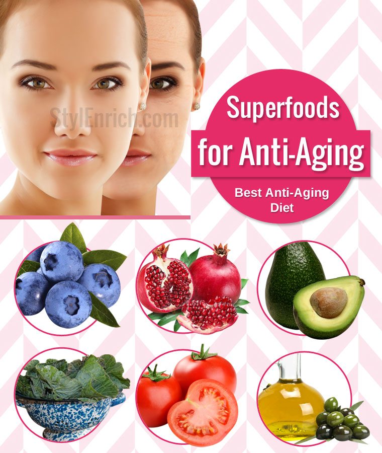 10 best Anti Aging Foods