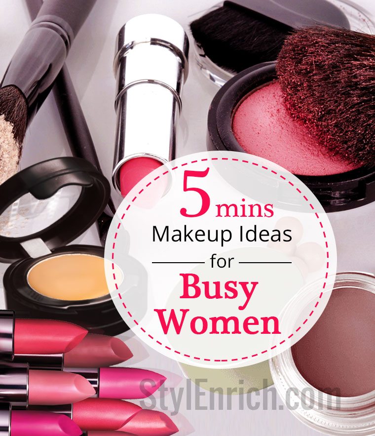 Easy makeup ideas for busy woman