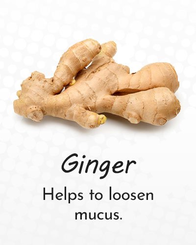 Ginger for Cough Treatment