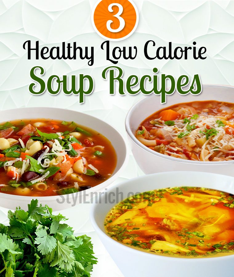 Low Calorie Soup Recipes : Diet for Healthy weight loss