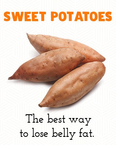 Sweet Potatoes to Lose Belly Fat