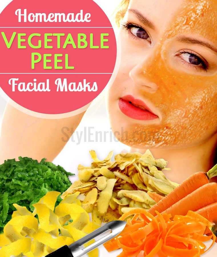 Face Masks DIY Using Veggie Peels