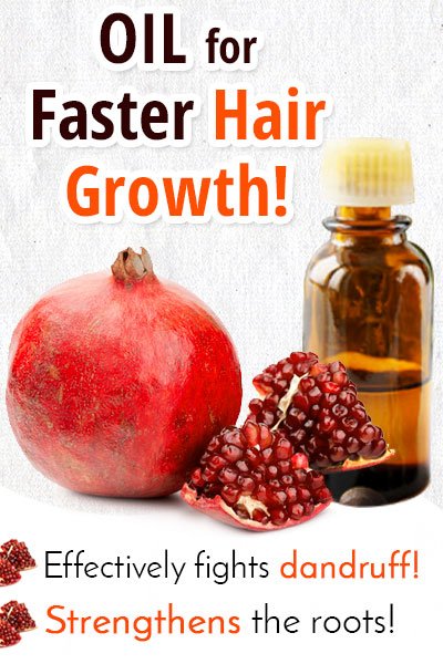 Pomegranate Oil for Hair Growth