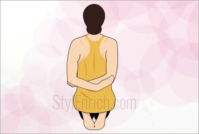 Back hand pose exercise