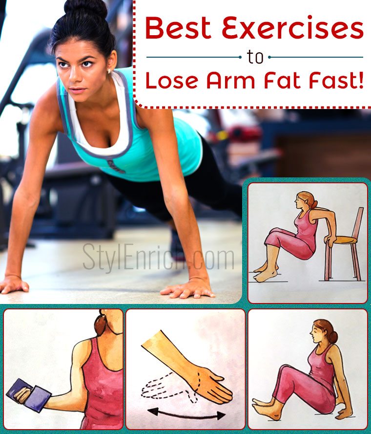 5+ Exercises To Lose Arm Fat Fast That Trainers Swear By