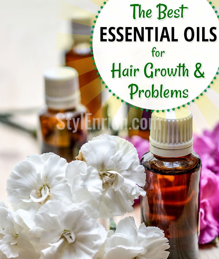 Essential Oils for Hair Growth and All Other Hair Problems!