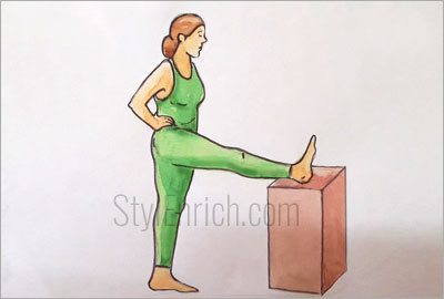 Hamstring-stretches