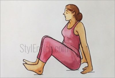 Single arm triceps exercise