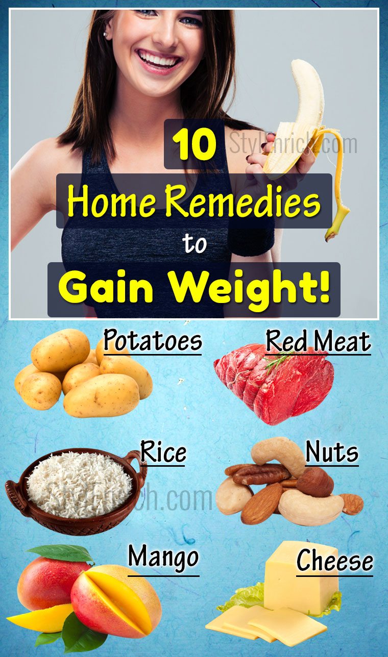 Home Remedies to Gain Weight Easily And In a Healthy Manner