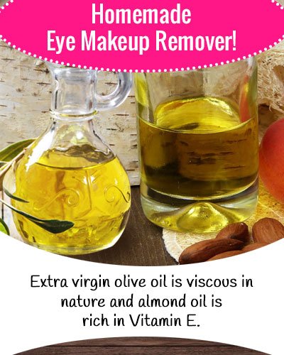 Almond Oil Eye Makeup Remover