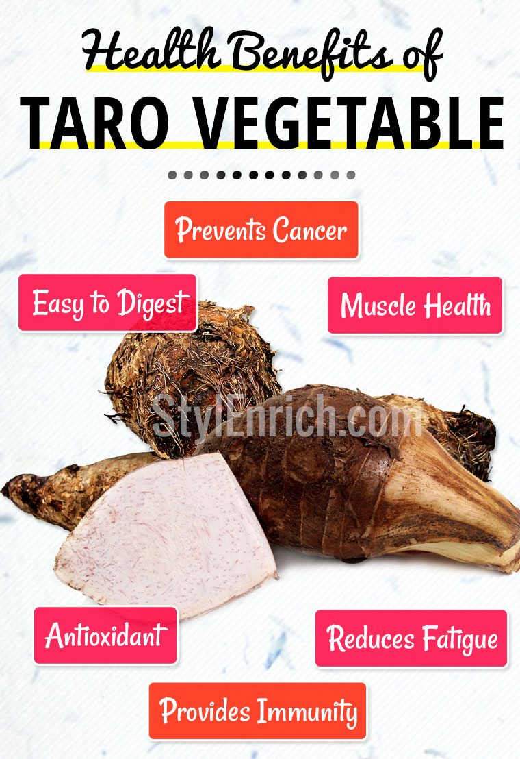Benefits of Taro Vegetable