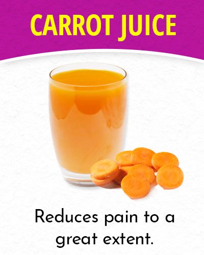 Carrot Juice for Migraines