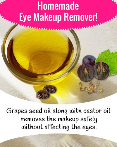 Castor Oil Eye Makeup Remover