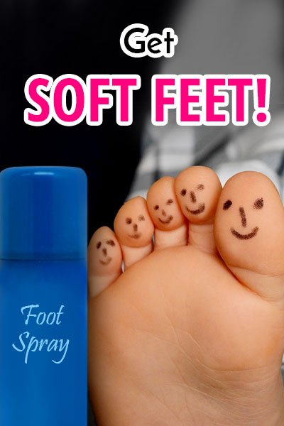 Foot Spray For Soft Feet