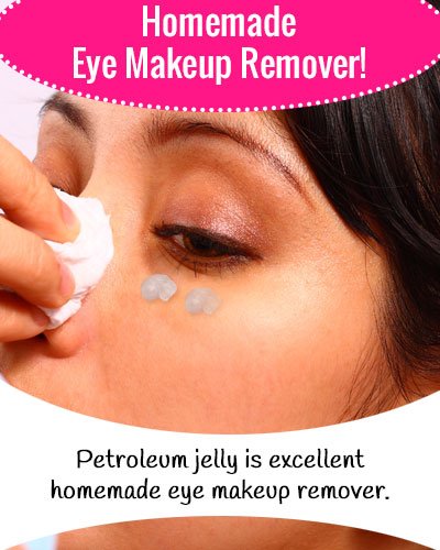 Petroleum Jelly Eye Makeup Remover