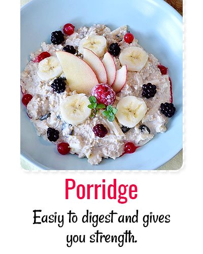 Porridge For Dengue Treatment