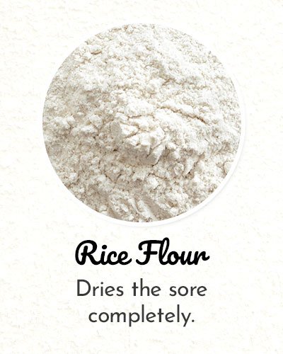 Rice Flour for Shoe Bite
