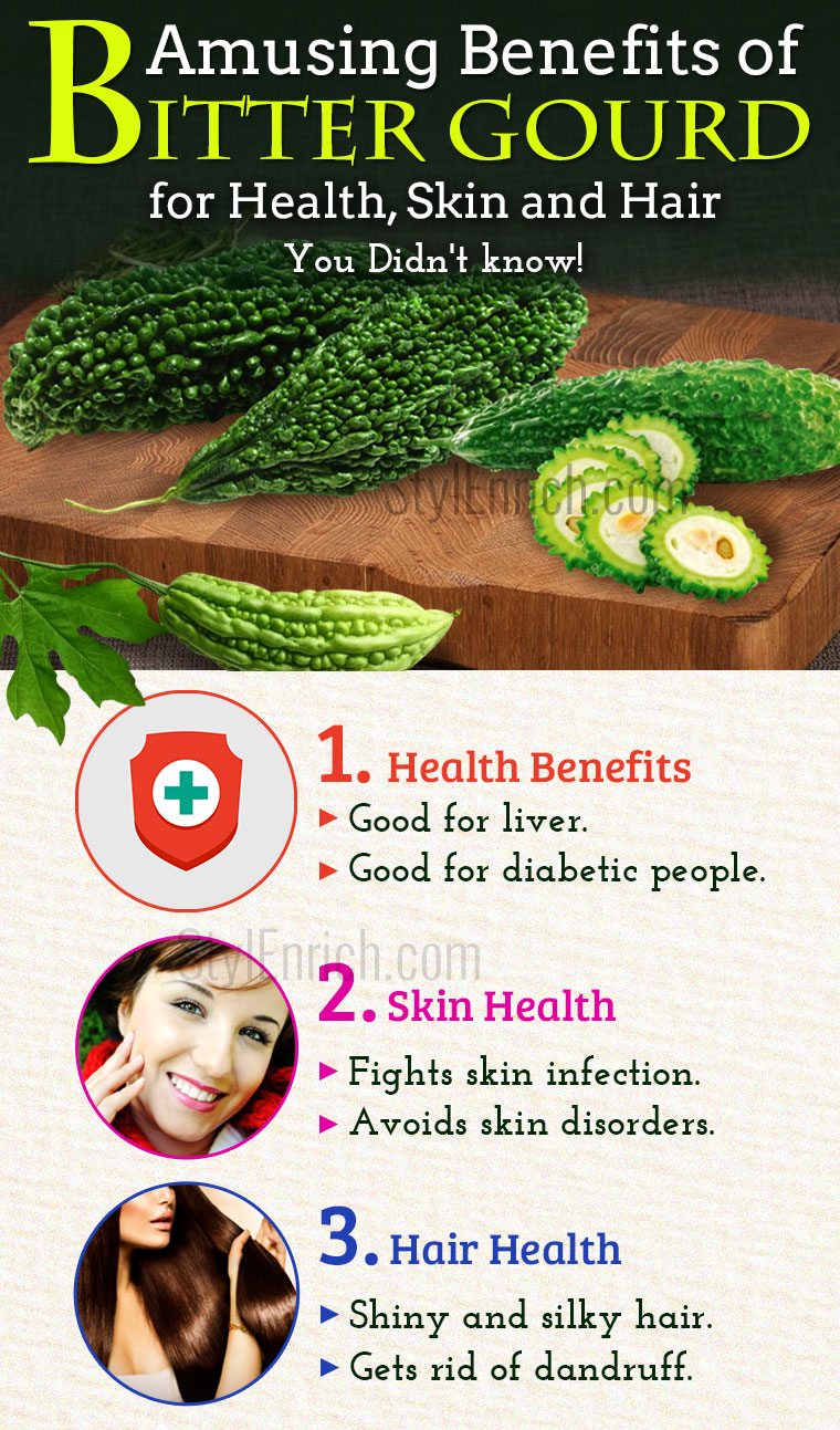 benefits of bitter gourd for health, skin and hair that you
