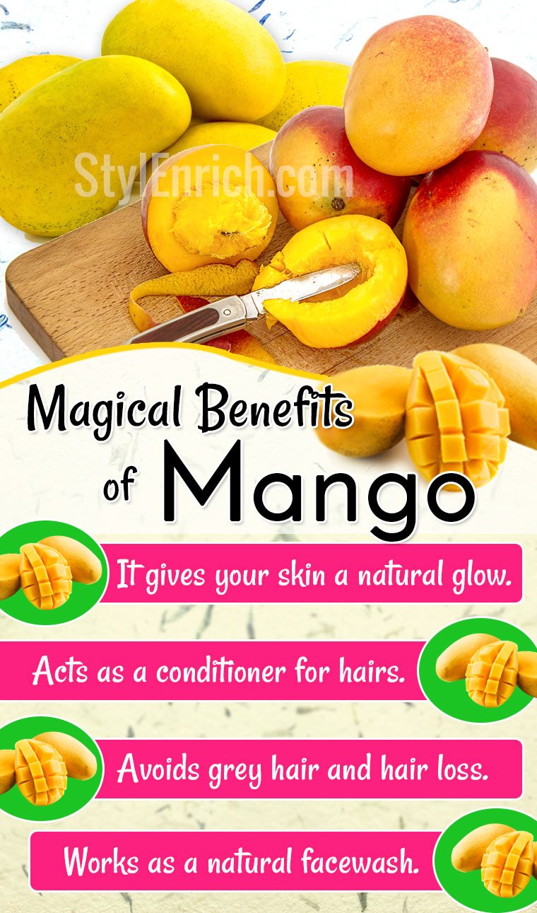 mangoes benefits - magical fruit that benefits your skin