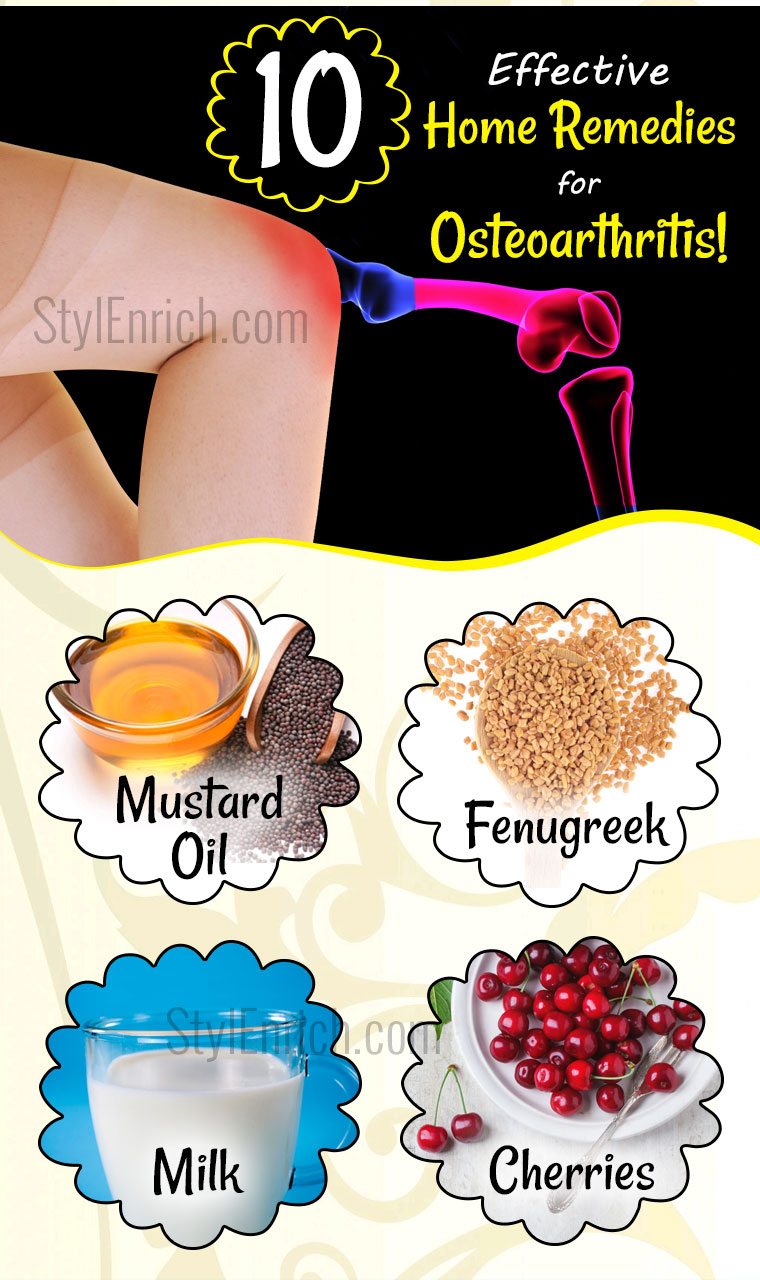 Home remedies for osteoarthritis