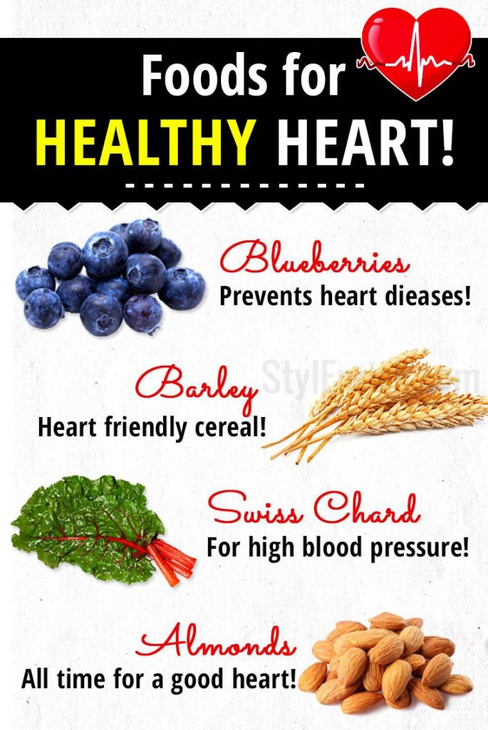 10 Foods for Healthy Heart and Maintain a Healthy Lifestyle