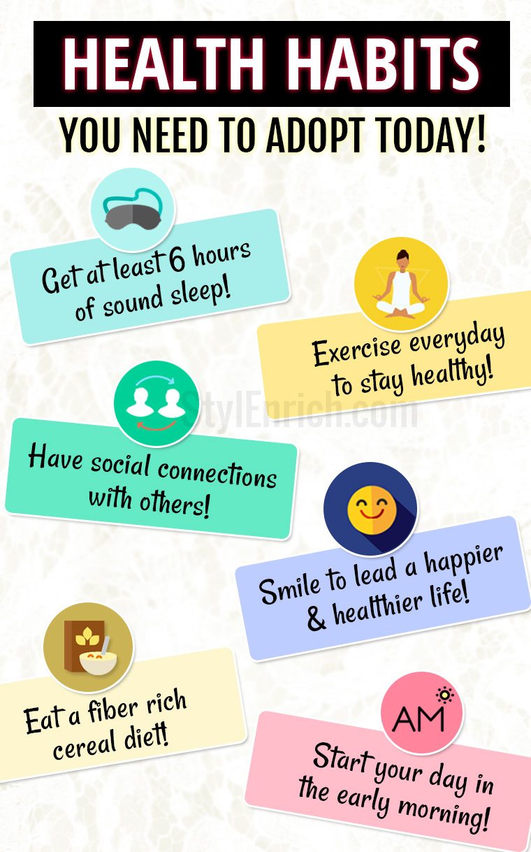 Good health habits