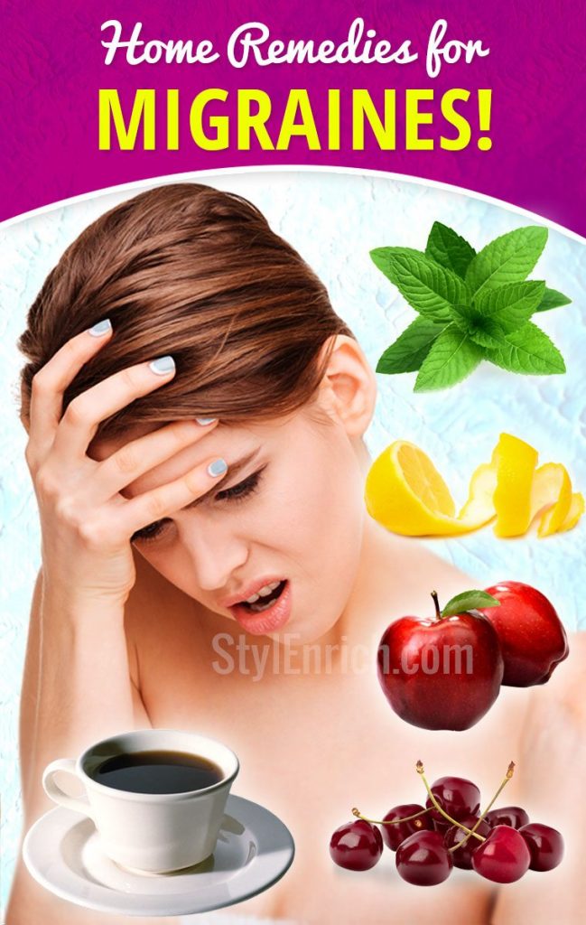 Home Remedies for Migraines : Effective During Severe Pain