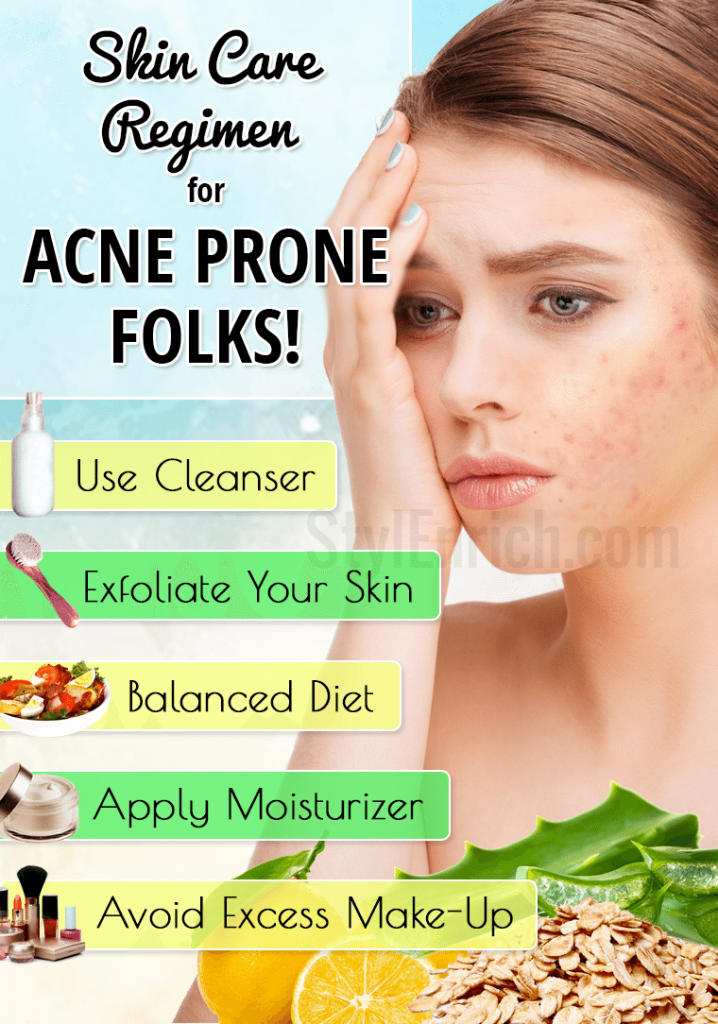 Skin Care Regimen that Help You Stay Clear Out of Acne