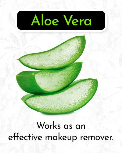 Aloe Vera to Remove Makeup