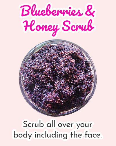 Blueberries and Honey Scrub Recipes