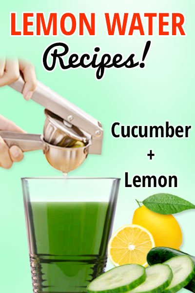 Cucumber Lemon Water Recipe