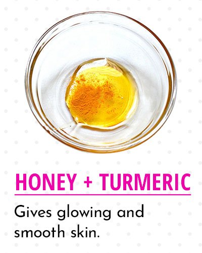 Honey & Turmeric to Get Smooth Skin