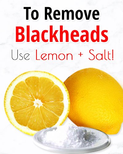 Lemon Salt Face Scrub for Blackheads On Chin