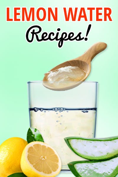 Lemon and Aloe Vera Homemade Weight Loss Drinks